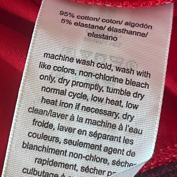 Tommy Hilfiger Red Sportsbra Top XS NWT - Picture 2 of 6